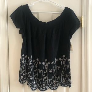 Old Navy off the shoulder top